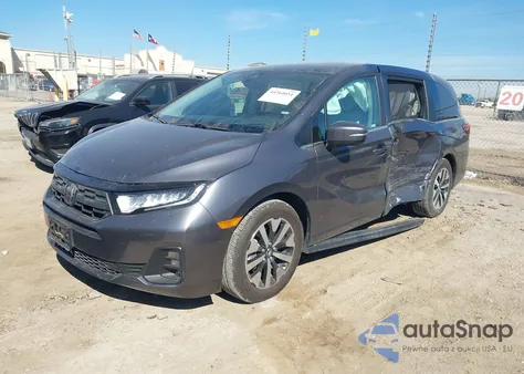 2025 Honda Odyssey Ex-L из США, поврежденный, VIN 5FNRL6H68SB080808